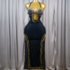 belly dance costume 2 piece black - tenue danse orientale femme - بدلة رقص شرقي سوداء