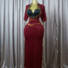 3 piece belly dance costume for women - tenue danse orientale - بدلة رقص شرقي 3 قطع