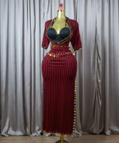 3 piece belly dance costume for women - tenue danse orientale - بدلة رقص شرقي 3 قطع