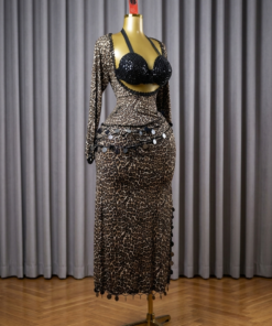 3 piece belly dance costume for women - tenue danse orientale - بدلة رقص شرقي 3 قطع