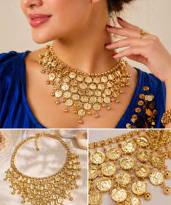 collier doré style oriental élégant